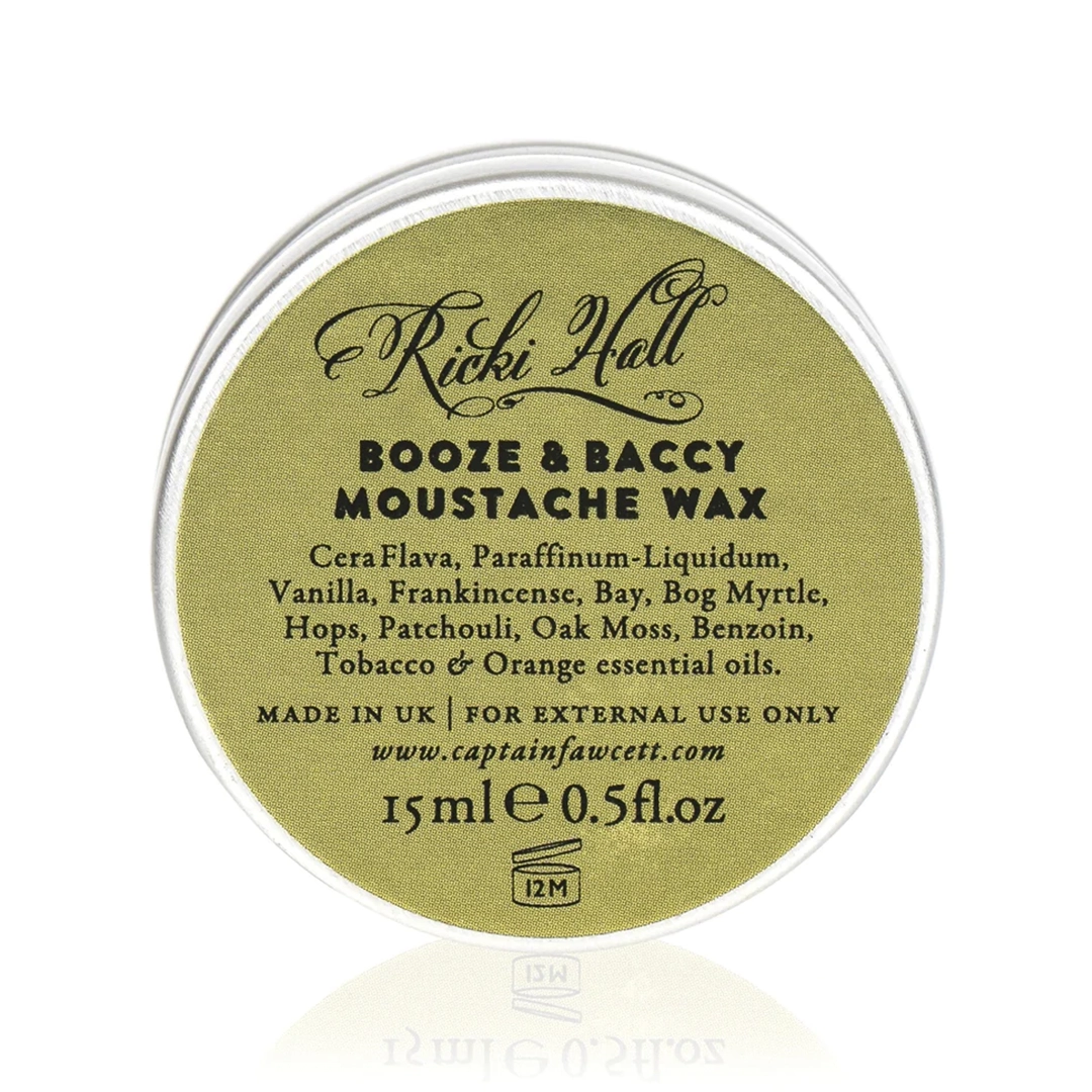 Cera per Baffi Capt Fawcett's Moustache Wax Menthol 15ml - sbarba