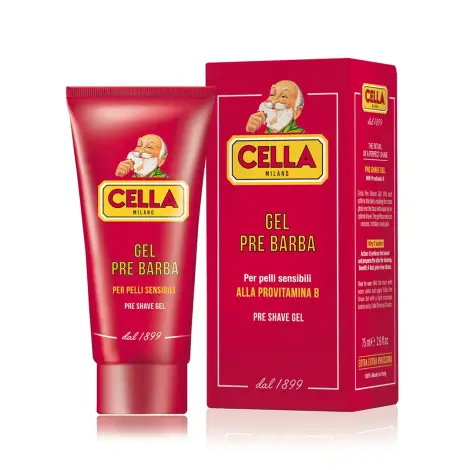 gel pre afeitado cella milano