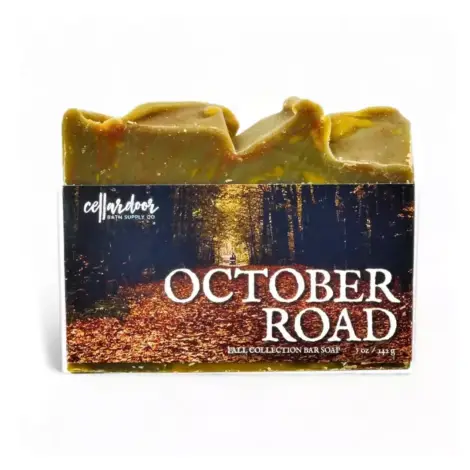 cellar door october road bar soap